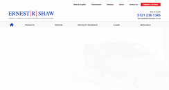 Desktop Screenshot of ernestrshaw.com