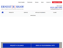 Tablet Screenshot of ernestrshaw.com